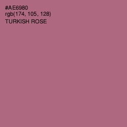 #AE6980 - Turkish Rose Color Image